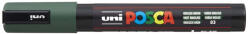 uni Dekormarker 1, 8-2, 5mm, Uni Posca PC-5M angolzöld - papirx