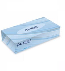 Lucart Kozmetikai kendő 2 rétegű 100 lap/doboz Strong 100V Lucart_841030 hófehér - papirx