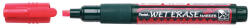 Pentel Krétamarker vágott, törölhető folyékony SMW26-BO Pentel piros
