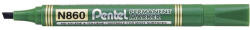 Pentel Alkoholos marker 1, 8-4, 5mm vágott N860-DE Pentel zöld - papirx