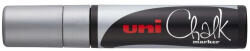 uni Krétamarker folyékony 15mm, Uni-Posca PWE-17K ezüst - papirx