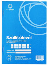 Bluering Szállítólevél A5, 25x3 lapos B. 10-70/A/V Bluering® - papirx