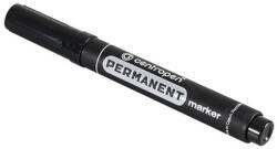 Centropen Alkoholos marker 2, 5mm, kerek hegyű, Centropen 8566, fekete - papirx
