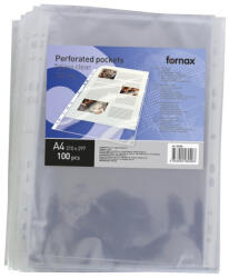 Fornax Genotherm lefűzhető A4, 150 micron, víztiszta Fornax 100 dbcsomag,