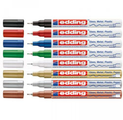 edding Lakkmarker 0, 8mm, kerek Edding 780 zöld - papirx