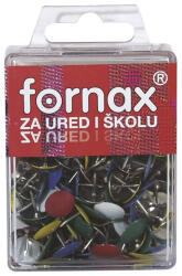 Fornax Rajzszeg BC-22 színes műanyag dobozban Fornax - papirx