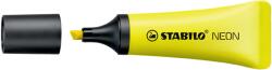 STABILO Szövegkiemelő 2-5mm, Stabilo Neon 72/24 sárga - papirx