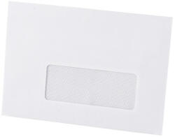 Bluering Boríték LC/6 szilikonos bélésnyomott jobb ablakos 35x90mm 114x162mm J28A20 Bluering® fehér - papirx