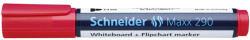 Schneider Tábla- és flipchart marker 2-3mm, kerek végű Schneider Maxx 290 piros - papirx