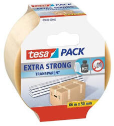 tesa Csomagolószalag, 50 mm x 66 m "Extra Strong", átlátszó