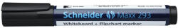 Schneider Tábla- és flipchart marker 2-5mm, vágott végű Schneider Maxx 293 fekete - papirx