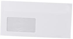 Bluering Boríték LA4 öntapadó bélésnyomott bal ablak 45x90mm 110×220mm B20A15 Bluering® fehér - papirx