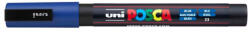 uni Dekormarker 0, 9-1, 3mm, Uni Posca PC-3M kék - papirx