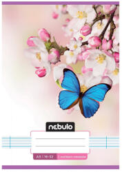 Nebulo Füzet, A5, 2. osztályos vonalas, 16-32, Cuki minták, 16 db/csomag Nebulo