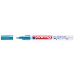 edding Lakkmarker 1-2mm, kerek Edding 751 világoskék
