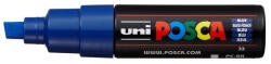 uni Dekormarker 8mm, Uni Posca PC-8K kék - papirx