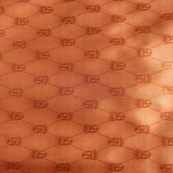  Bélés viszkóz szövet vörös fényes merev 100% viszkóz c. za 0, 5m (P00ruda)