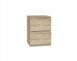 Topeshop Éjjeliszekrény Mályva M2 Sonoma Tölgy (M2 SONOMA)