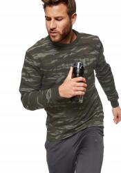 PUMA férfi kapucni nélküli pamut pulóver, S