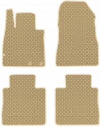 Max-Dywanik Nissan Note II 2013- Autószönyegek gumi Bézs