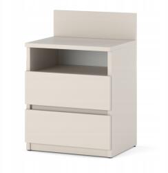 Stiv-Meble Kasmír Éjjeliszekrény Éjjeli Asztal 40CM 2 fiók Hálószobába 40x32x59 cm (Szafka Nocna Kaszmir Stolik Nocny Nakastlik)