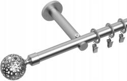 RENA. PL Egyrúdas Függönyrúd 140 CM 19 MM Modern 3 Színben, Végződés Választási Lehetőséggel Rena (Karnisze pojedyncze space 19 exclusive)