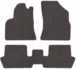 Max-Dywanik Peugeot 3008 I 2009-2016 Autószönyegek gumi Barna
