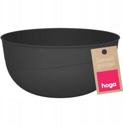 Hoga Konyhai Tál Műanyag Ételtároló Tál Törhetetlen 0, 7L 14CM Fekete (HG1001 BRĄZOWA)
