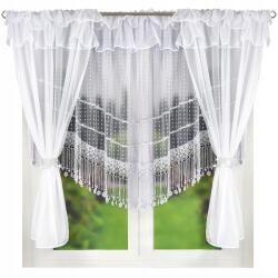 Xzhome Függöny Csipkével Markizett És Voile 400x160 Szalag (LG-205WB)