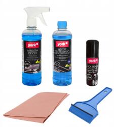 York Téli Készlet Autós kaparó folyadék fagyálló ablakzár törlőkendő