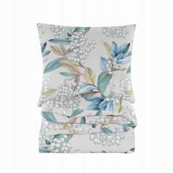  Kétszemélyes ágyneműhuzat Garnitúra Virágos Ava 220x200 2 db 70x80-as párnahuzat, Gyöngyvirág mintával (220 CMFBC 3/CM30)