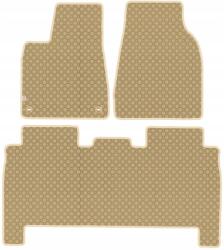 Max-Dywanik Tesla X 2016- Autószönyegek gumi Bézs