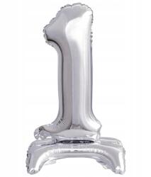 GoDan Fólia Lufi 1-es Szám Ezüst Álló 70 CM