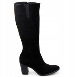  Fekete Rövid Szárú Csizma Öko Velúr Optimo 36-OS (OPT-LUNA-EKO-ZAMSZ-CZA)