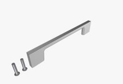  Bútorfogantyú D705 Techno Nakana UZ819 128 mm matt króm (502042CRAL)