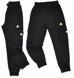 Picco Fiú Melegítőnadrág Fekete "Olek" 134/140 cm