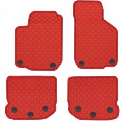 Max-Dywanik Seat Toledo II Sedan 1999-2004 Autószönyegek Piros