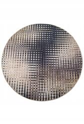  Kerek szőnyeg Fusion 140 cm bézs/fekete