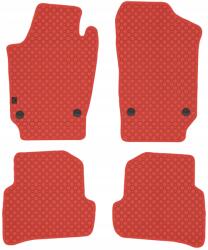 Max-Dywanik Vw Polo V 2009-2017 Autószönyegek gumi Piros