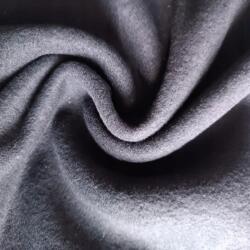  Polár ruházat pulóver 360 g/m2 162 cm széles fekete c/0, 5m (Polar)