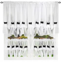 Xzhome Függöny Szett Fátyol Irigy Konyha Masni (521)