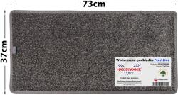 Max-Dywanik Gumi lábtörlő cipőtálca 37x74 cm grafit színű (496019)