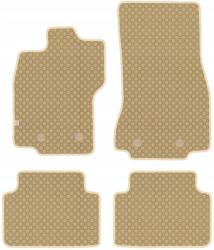 Max-Dywanik Jaguar Xf I 4WD 2008-2012 Autószönyegek gumi Bézs