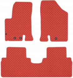 Max-Dywanik Kia Venga 2009-2017 Autószönyegek gumi Piros