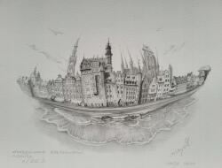  Wolf Maja: Mesebeli város Ívelt valóság. Gdańsk, inkográfia