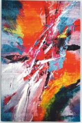 Seta Hali Színes szőnyeg Folklore 80x150 cm Absztrakt Modern Puha Nappali (J559A_FMR13)