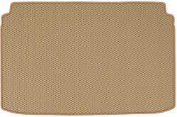 Max-Dywanik Ford Ecosport II Suv 2018- Csomagtérszőnyeg Bézs rombusz