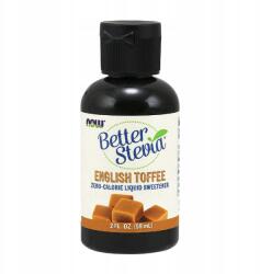 NOW Now Better Stevia Folyékony Angol Toffee Ízű Édesítőszer 59ml (50903)