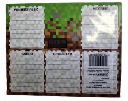 Derform Minecraft Óravázlat Öntapadós Matricák Gyerekeknek Füzet (4905212666296)