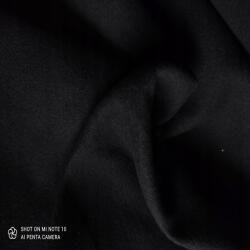  Flausz szövet gyapjú fekete kétoldalas ruha dekoráció verona c. 0, 5m (ve000015)